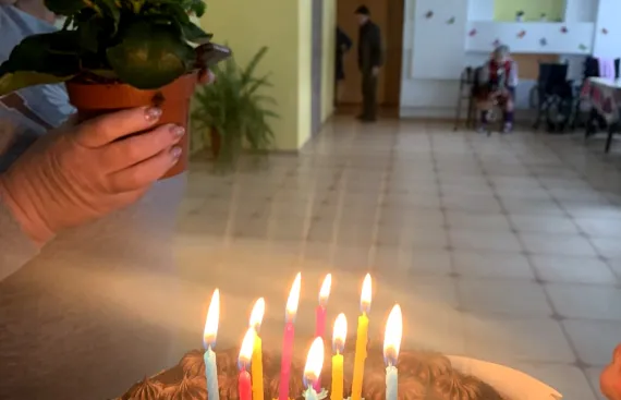 Поздравляем Марию Семеновну с днем рождения!